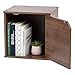 IRIS USA CQB-35D Cube Shelf, Dark Brown