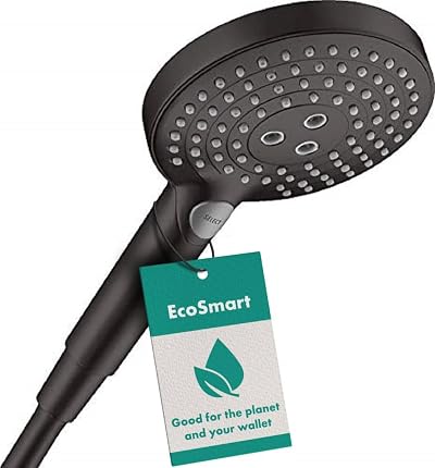 Hansgrohe Raindance Select S Hand Shower 120 EcoSmart Matt Black 3 Sprays