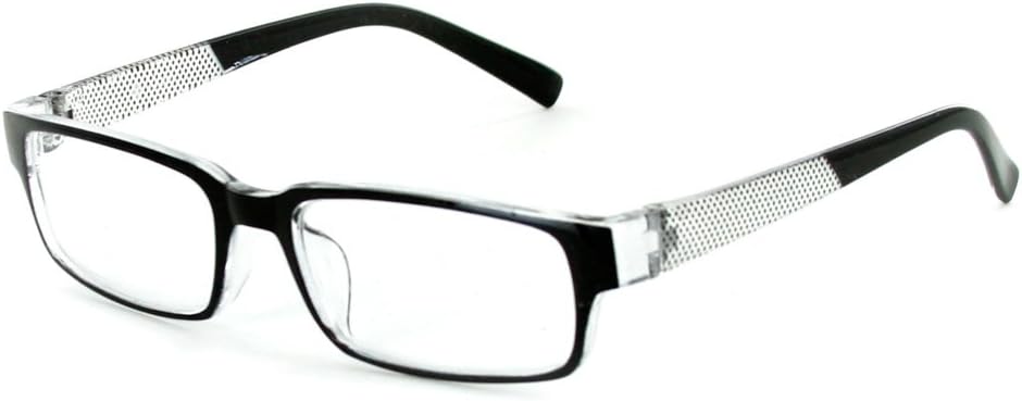 "Pixel Perfect" Slim Ultra-Modern Readers for Men and Women (Black +1.50)