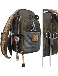 Bolsa de pecho ligera para pesca FanBellFly, bolsa de pesca sin herramientas