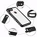 ImpactStrong Compatible with iPhone 7/8 Waterproof Case [Fingerprint ID Compatible] Slim Full Body Protection - White