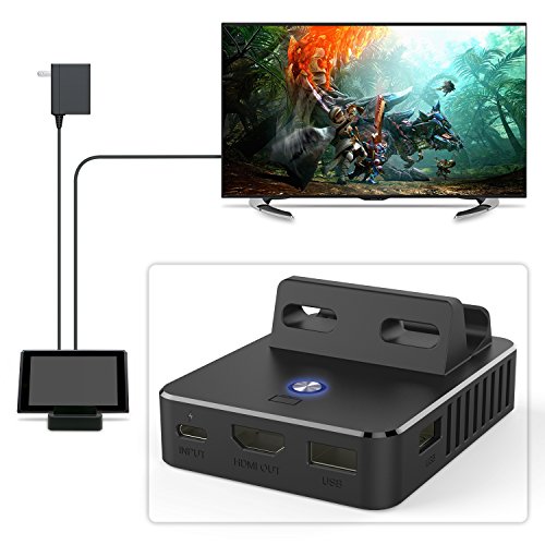 Charge Dock for Nintendo Switch, Charging Cable for Nintendo Switch (Charge Dock) Charge Dock for Nintendo Switch, Charging Cable for Nintendo Switch (Charge Dock)