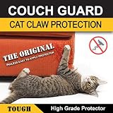 COUCH GUARD Upholstery CAT Claw Protector. Includes 2 SELF-Adhesive PROTECTOTS 18" Long x 8" Wide