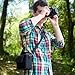 Protective Series Digital Camera Case with Scratch-Resistant Interior Lining , Ripstop Nylon & Shoulder Sling by USA GEAR - Works With Samsung NX3300 , NX500 , WB380F and More Samsung Cameras