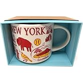 Starbucks Been There Series New York Knickerbocker State Ceramic Mug, 14 Oz
