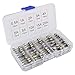 Gebildet 150 pcs 5x20mm Fast-Blow Glass Tube Fuse, Quick Blow Car Glass Tube Fuses Assorted Kit (AMP 0.5A 1A 2A 3A 4A 5A 8A 10A 15A 20A Each 15pcs)