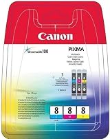 Canon CLI-8 Ink Tank Multipack Yellow Cyan Magenta for PIXMA Pro9000 iP6600D view 5