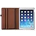 Fintie iPad Air 2 Case - 360 Degree Rotating Stand Case with Smart Cover Auto Sleep / Wake Feature for Apple iPad Air 2 (iPad 6) 2014 Model, Brown