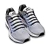 2SPORTIFY No Tie Shoelaces for Kids and Adults - Tieless Elastic Shoe lace for Sneakers Silicone Flat Laces 2 pair (Black-White)