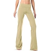 Safort 28" 30" 32" 34" Inseam Regular Tall Bootcut Yoga Pants Flared Leg Dress Pants with Pockets for Casual