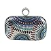 BMC One Ring Rhinestone Studded Knuckle Duster Mini Sequin Womens Evening Clutch Purses Free Spirit Collection - Various Designs