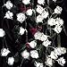 20 Led Battery Operated String Premium Romantic Flower Fairy Rose Light Lamp Outdoor for Room, Valentine's Day, Wedding, Christmas, Patio, Garden, Festival Party Decor (Cold White)
