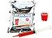Cherry Bombed Jello Shot Mix 6.78 oz - Premium Gluten-Free Jello Mix for Tasty Jello Shots - Easy to Make EZ Gelatin Powder Mix for Jello Shots - Adult New Year and Holiday Party Supplies