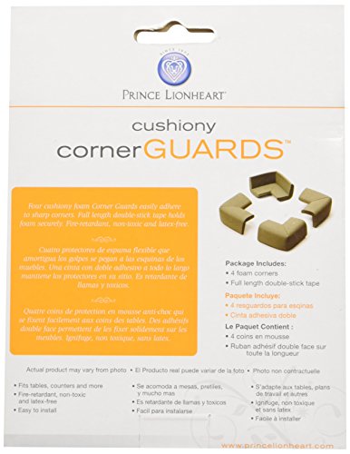 Prince Lionheart Corner Guards, Chocolate Brown