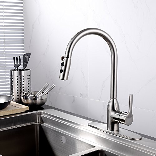  Kitchen  Faucet  Aoleca Staineless Steel Faucet  One Handle 