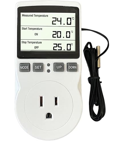 INKBIRDPLUS Separable Plug In Thermostat With 8.8 Ft Power Cord, For - View #8