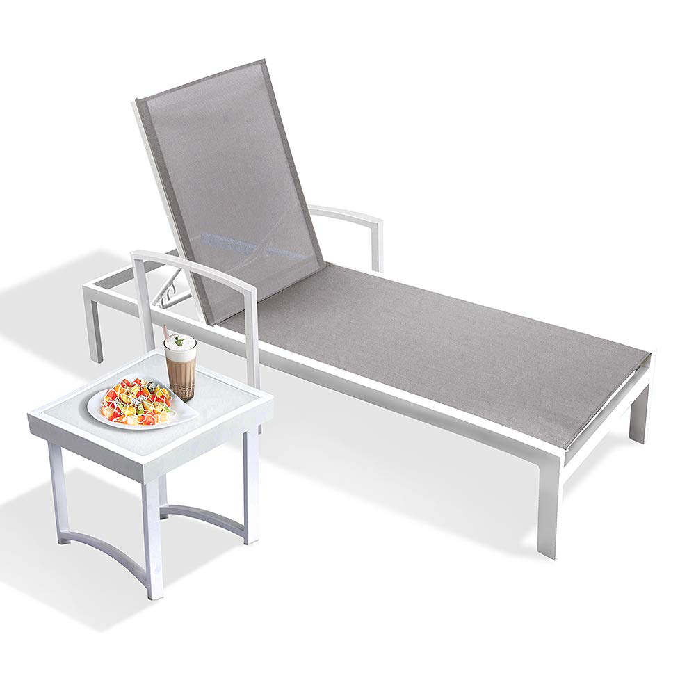 Best Beach Chaise Lounge Chair Aluminum