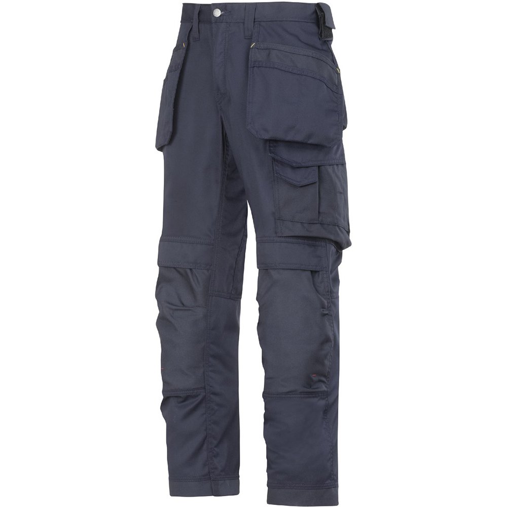 Snickers 32119595056 Size 56 "CoolTwill" Craftsmen Trousers - Navy Blue