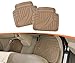 Motor Trend Mt-794-Bg FlexTough Advanced Performance Mats-4Pc HD Rubber Floor Mats for Car SUV Auto All Weather Plus (Beige)