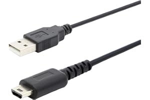 HAUZIK USB Charger Cable for DS Lite AC Power Adapter Charging Cord for Nintendo DS Lite [4ft, 2pcs]