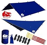 Chill Gorilla 12x12 Hammock Rain Fly Camping Tarp. Ripstop Nylon. 203