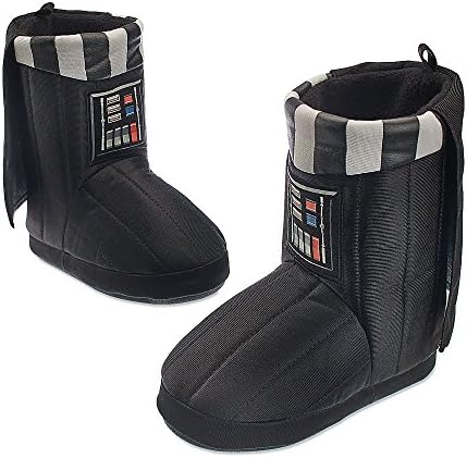Star Wars Kids Darth Vader Deluxe Slippers 11/12 Youth