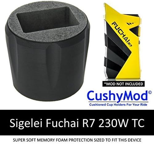 Sigelei Fuchai R7 230W TC CUP HOLDER by CushyMod cover wrap skin sleeve case car mod vape kit