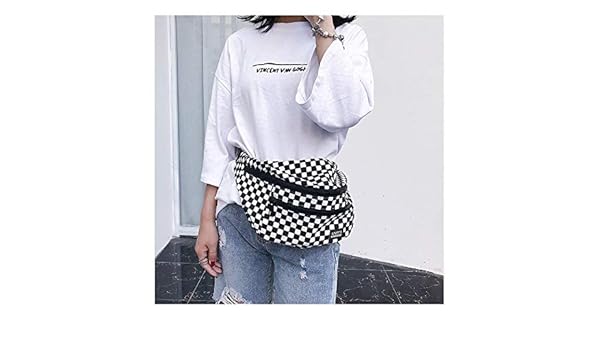 fanny pack checkered