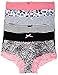 6 Pack Body Embrace Women's Cotton Hipsters (Medium, 6PKJS)