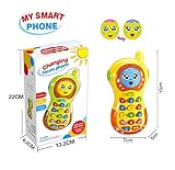 SUGOO Toys Phone for 6 Months Old Boys Baby Girl, Toy Phone for 1 Year Old Baby Boy Girl Kid Children Gift for Baby Girl Baby Toys 3-12 Months Birthday Gift for Baby Phone Toy 24 Months Babies