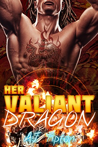 Her Valiant Dragon: A BBW Interracial Paranormal Romance (Her Biker Dragon Book 1) by [Tipton, AJ]