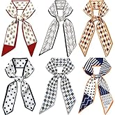 Hioyiwse Purse Scarf Handbags For Women Skinny Hair Neck Accessories Scarves With Bag Scarfs Handle Fashion Lightweight