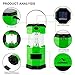 Camping Light Solar Rechargeable Collapsible LED Camping Lantern Flashlight with COMPASS, Portable Water Resistant Outdoor Survival Lamp for Hiking Fishing Hiking Camping Emergency