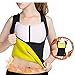 Hot Sweat Slimming Vest Body Shaper for Women, Sauna Vest Belly Fat Burner Neoprene Waist Trainer Tank Top Weight Loss Shapewear No Zipper Black by Balabalam