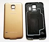 New OEM Samsung Galaxy S5 G900P Battery Door Cover with Waterproof Seal + 1 Screen Protector ~ (SPRINT-GOLD)