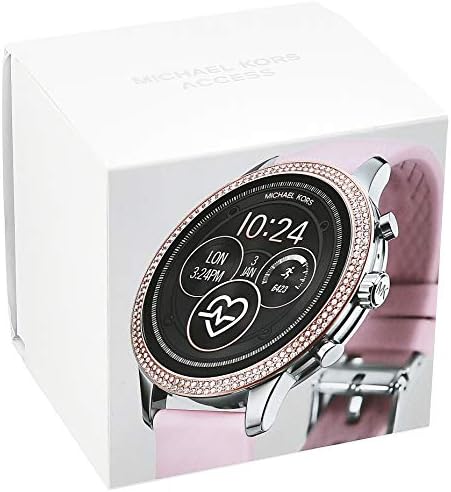 Michael Kors Access Womens Runway Touchscreen Smartwatch Stainless Steel  Leather watch, Pink, MKT5055 (Color: Rose Gold and Silver Case/Pink  Silicone Band, Tamaño: One Size) | Guatemala Digital - guatemaladigital.com