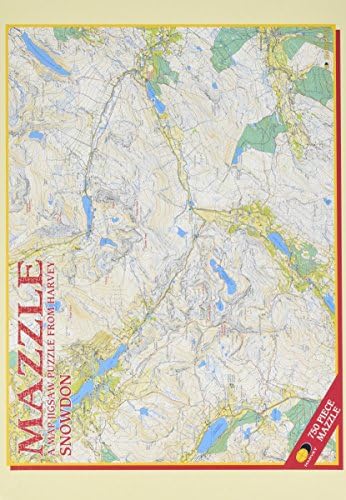Snowdon Mazzle (Map Jigsaw Puzzle): 1