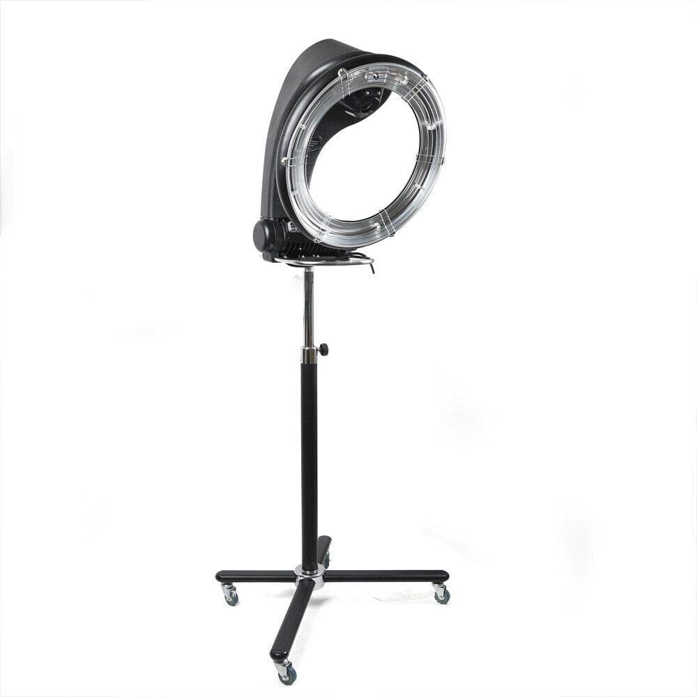 Professional Orbiting Rollerball Infrared Stand Hair Dryer Spa Color Processor Salon w/Rolling Base US Warehouse