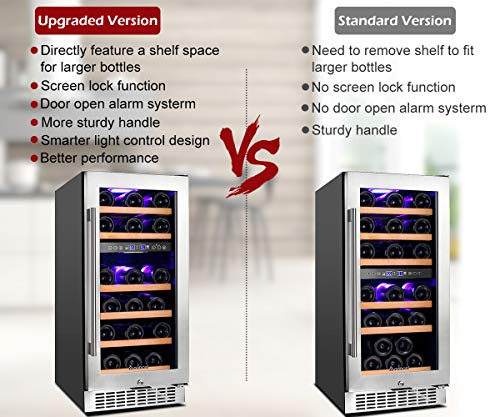 2 %25E3%2580%2590Upgraded%25E3%2580%2591Aobosi+Freestanding+Refrigerator+Stainless+Champagne