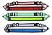 LED Reflective Belt with Extension Belt - High Visibility Gear for Running, Cycling, Walking - Safer and Brighter Than a Reflective Vest - Green, Red, and Blue Running Light (Green)