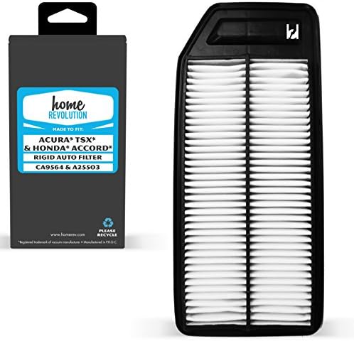 Home Revolution Engine Air Filter, Fits Acura TSX &amp; Honda Accord Models and Part CA9564