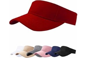 AZJ Sun Visor Hats for Women Men Adjustable UV Protection Outdoor Sports Golf Running Sun Caps