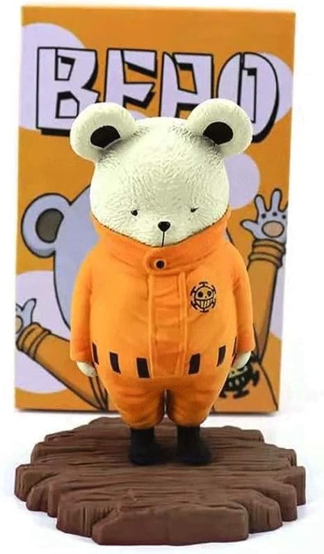 Amazon Co Jp Namfxh ワンピース謝罪beibo Bear 3色のスモールバージョンの赤いハートワンピースデスクトップの装飾pvcアニメキャラクターモデル誕生日ギフトのおもちゃの図形の装飾の高さ5 52in ホーム キッチン