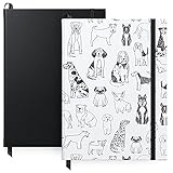 Arteza Lined Journal Notebooks, Set of 2, 6 x 8