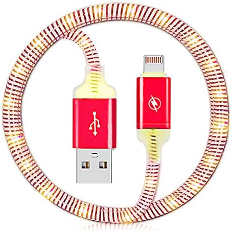 Lightning Cable, Earfly iPhone Charger Cable&amp; Apple Lightning Cable 3FT for iPhone7, 6s, SE, 6s plus, 6plus, 6,5s 5c 5, iPad Mini, Air, iPad, iPod .(Red)