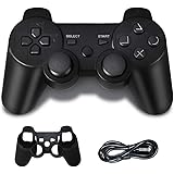 PS3 Controller Wireless, PS3 Joystick, PS3 Remote, Wireless PS3 Controller Double Shock Gamepad Compatible for Playstation 3,