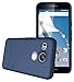 TUDIA Full-Matte Arch TPU Bumper Protective Case for Nexus 5X [Updated Version: with Microphone Cut Out] (2015) (Blue)