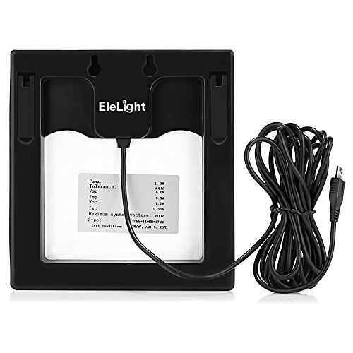 image for EleLight Solar Panel, 1.8W Portable Multipurpose Solar Panelwith 3M Ou