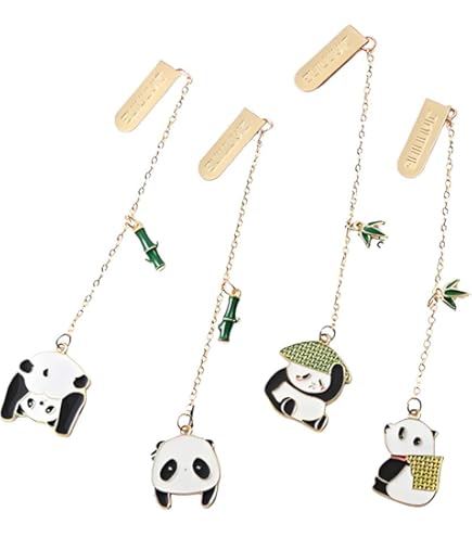 WEBEEDY Juego De 4 Marcapáginas De Esmalte De Gato De Cloisonne DIY, Sin Terminar, Marcapáginas Vacíos, Con Borla, Todos Los Accesorios E Instrucciones (idioma Español No Garantizado), Regalo Para