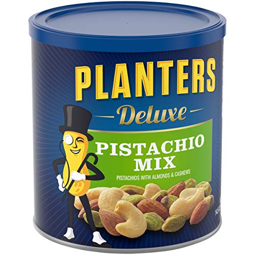 3 Planters+Deluxe+Pistachio+Salted+Canister